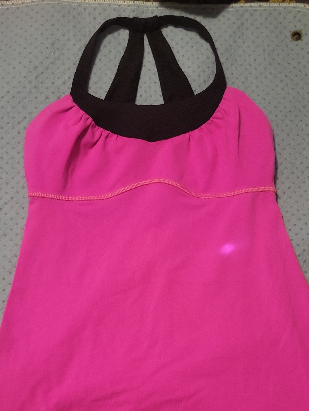 Lululemon Neon Pink Scoop Neck Tank